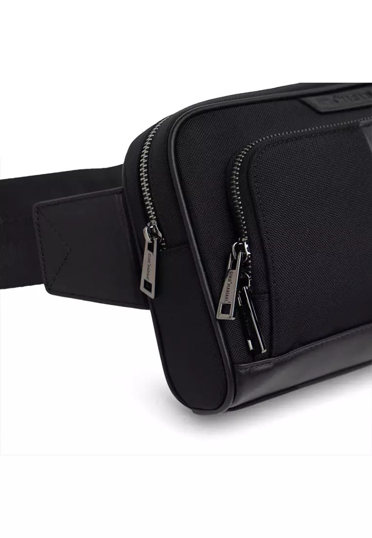 Tas Pinggang Pria Gino Mariani Alton Black