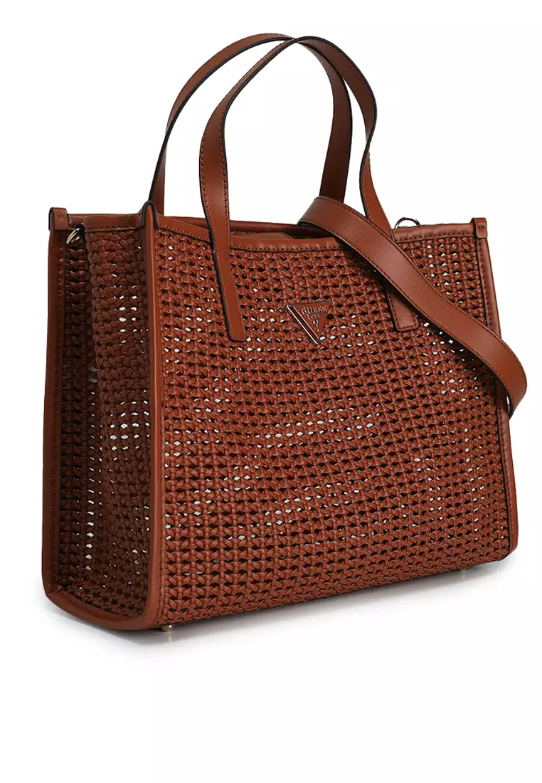 【GUESS】★BRIGITTA かご TOTE BAG ★韓国人気★ポーチ付き★ Guess Brigitta 2 In 1 Tote Bag 2025 | Buy Guess Online