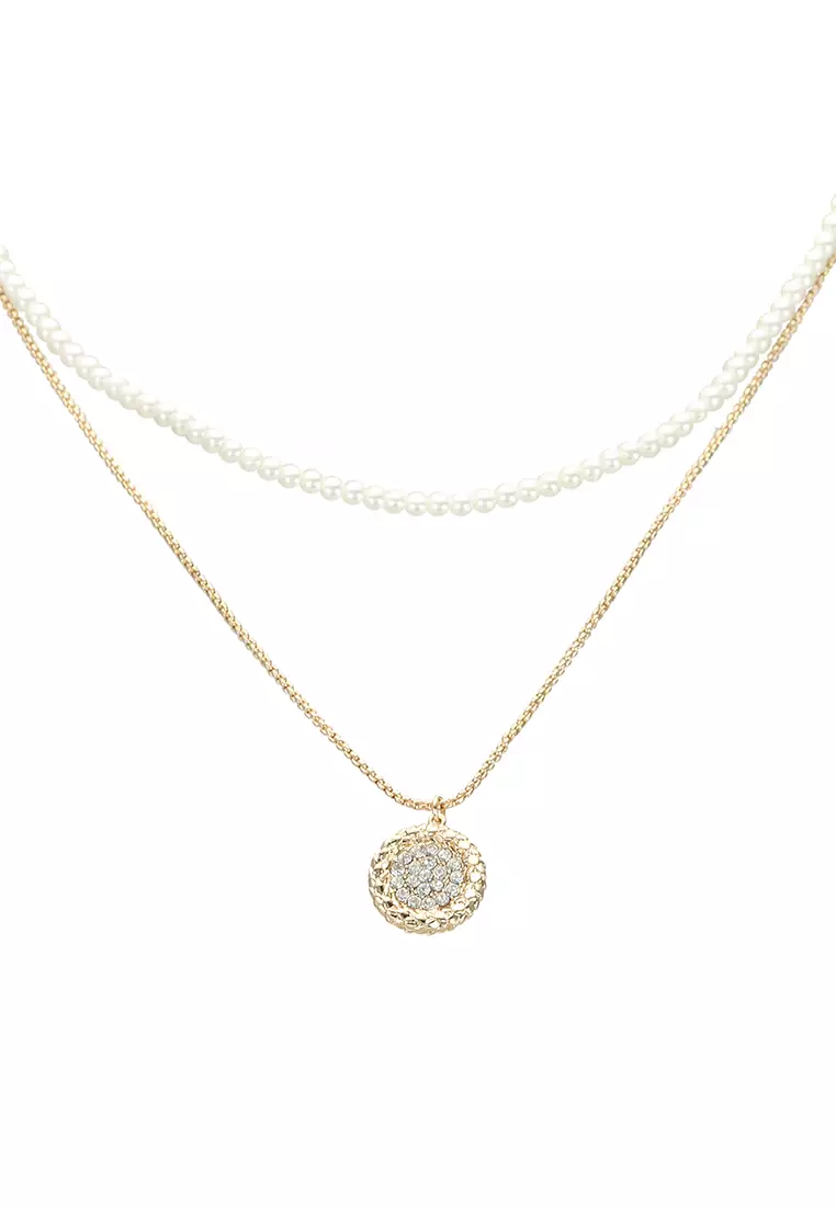 Aldo pearl necklace hotsell