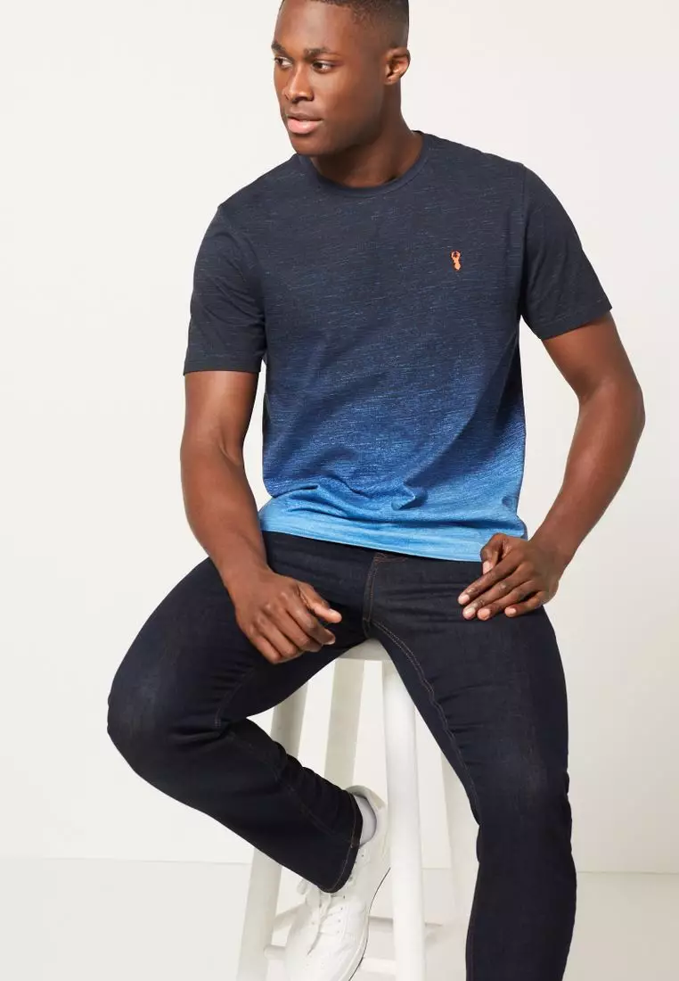 Hollister dip dye t shirt store