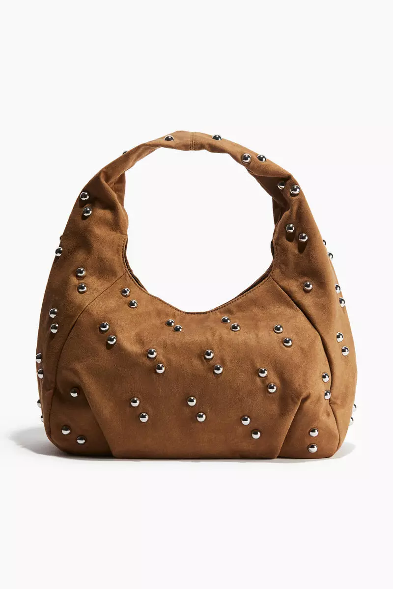 H&m suede shoulder bag discount