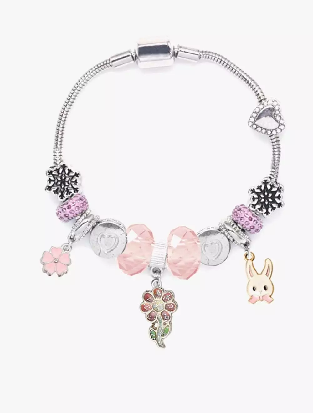 Glimmer Glam Bracelet Flowers N Bunny - GLJHWB272447