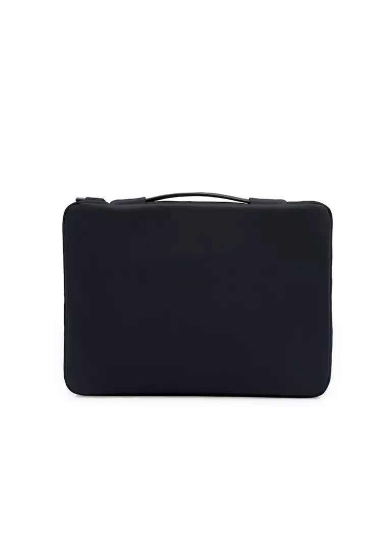 TRAVEL ESS. TECH LAPTOP SLEEVE+HANDLE 16" - BLACK
