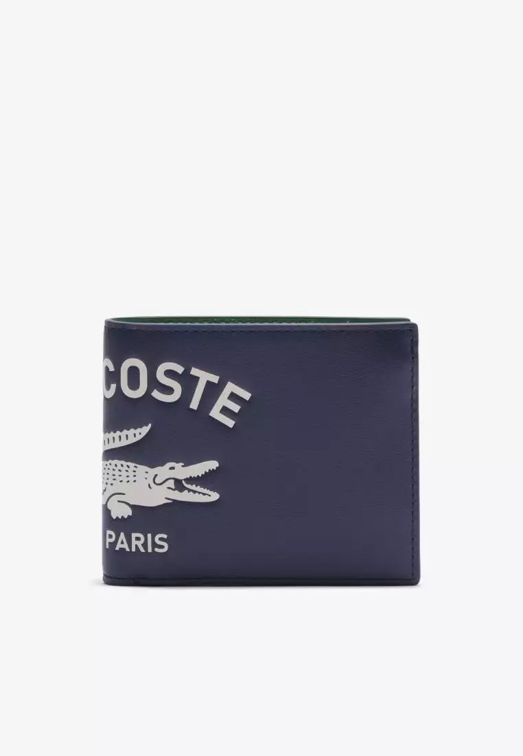 Buy Lacoste Medium FG Logo Leather Billfold 2025 Online ZALORA