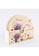 Newage purple Newage 7 Pcs Round Heat Resistant Wooden Coaster / Mug and Tea Plate / Glass Pad - Purple 5B730HLB5490B2GS_2