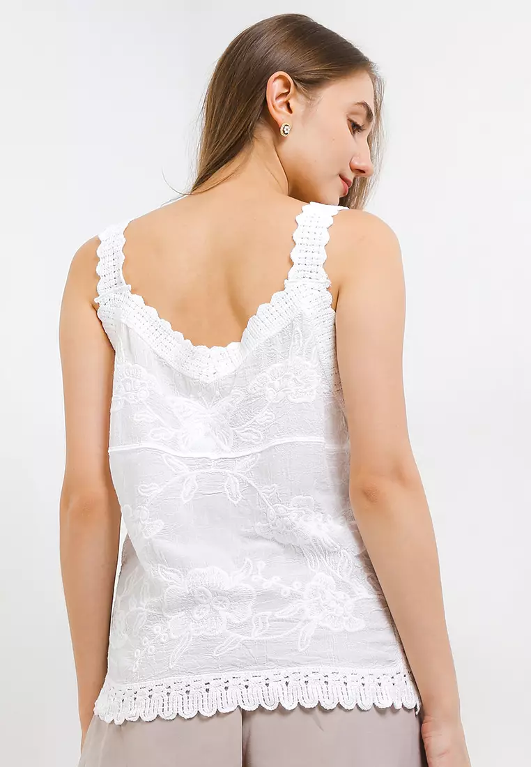 Spring Lace Tank Top