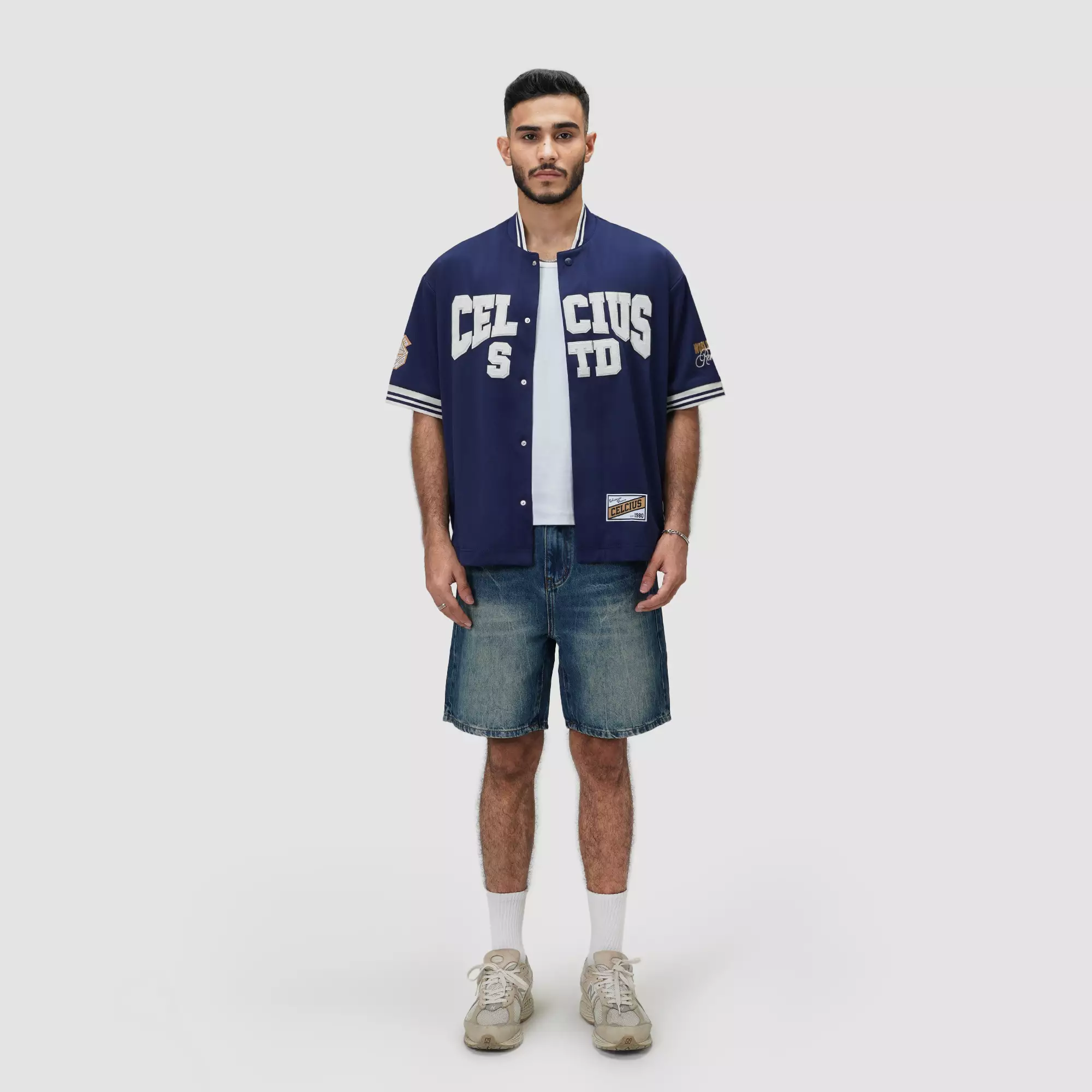 CELCIUS Renown Baseball Shirt I31000423C Navy