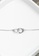 ZITIQUE silver Women's Interlocking Handcuffs Chain Bracelet - Silver 8DD0AAC9A98F76GS_5