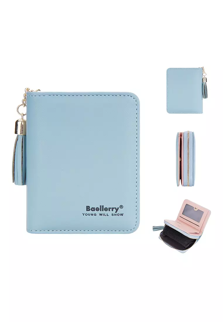 Dompet Pendek Wanita Lipat Bahan Kulit PU Leather Premium Quality ORIGINAL