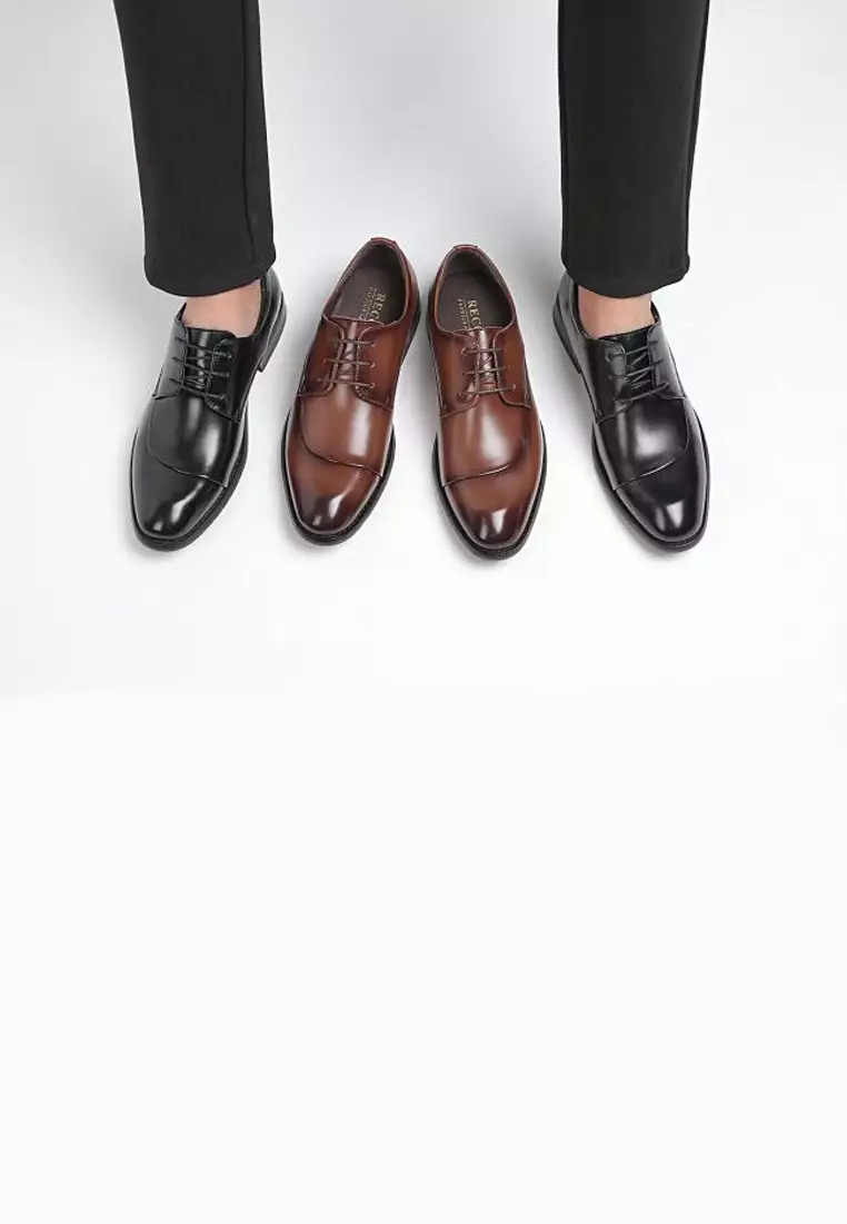 Basic Business Leather Oxford Shoes 355-1