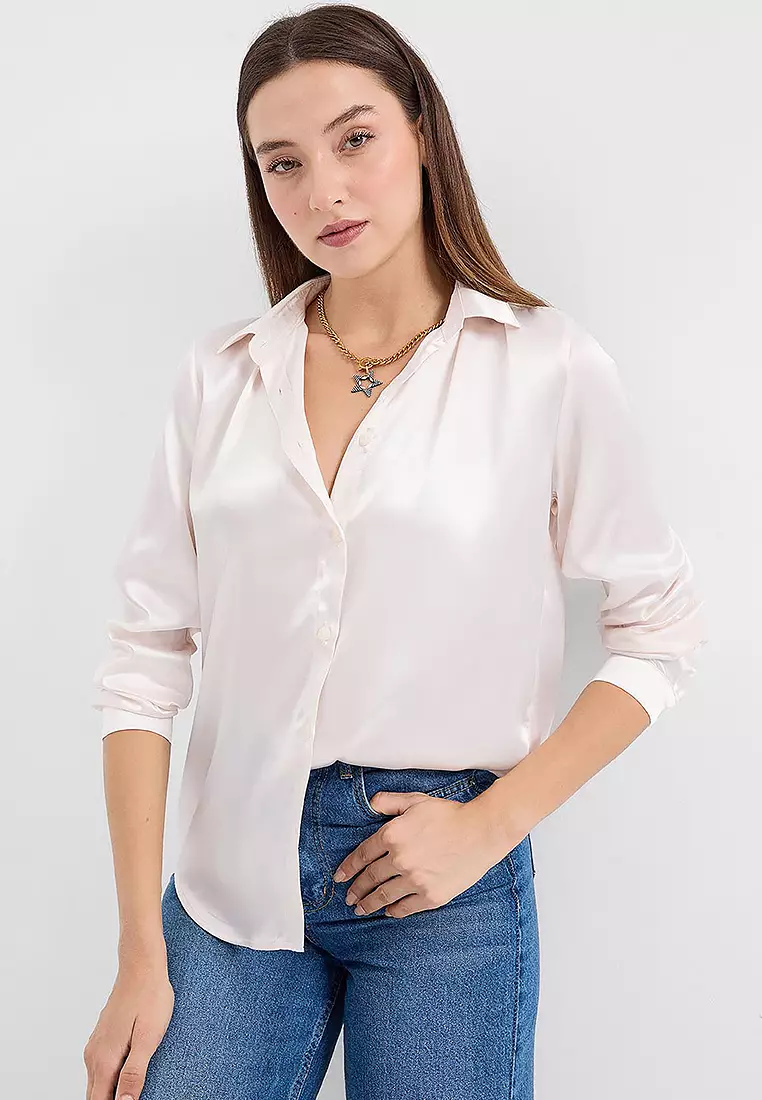 Long Sleeves Collared Shirt