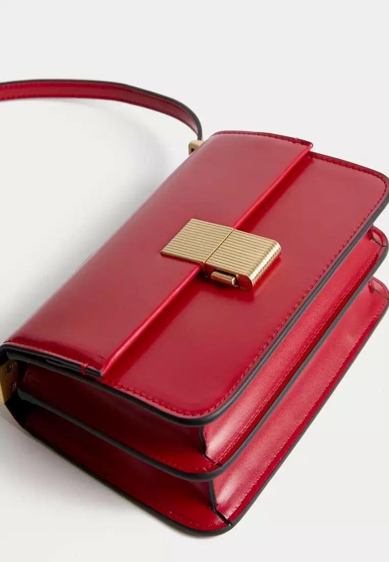 Marks and spencer red bag sale