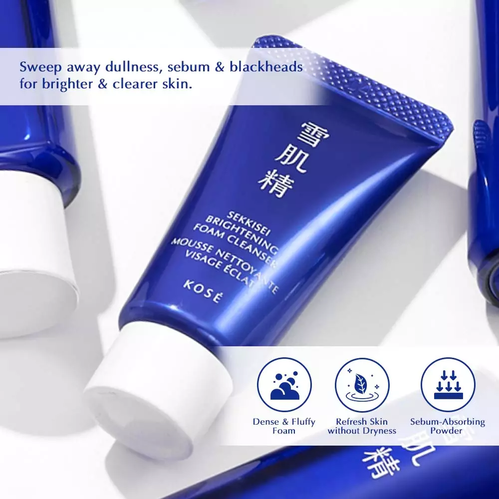 KOSE Sekkisei Brightening Foam Cleanser - 20gr