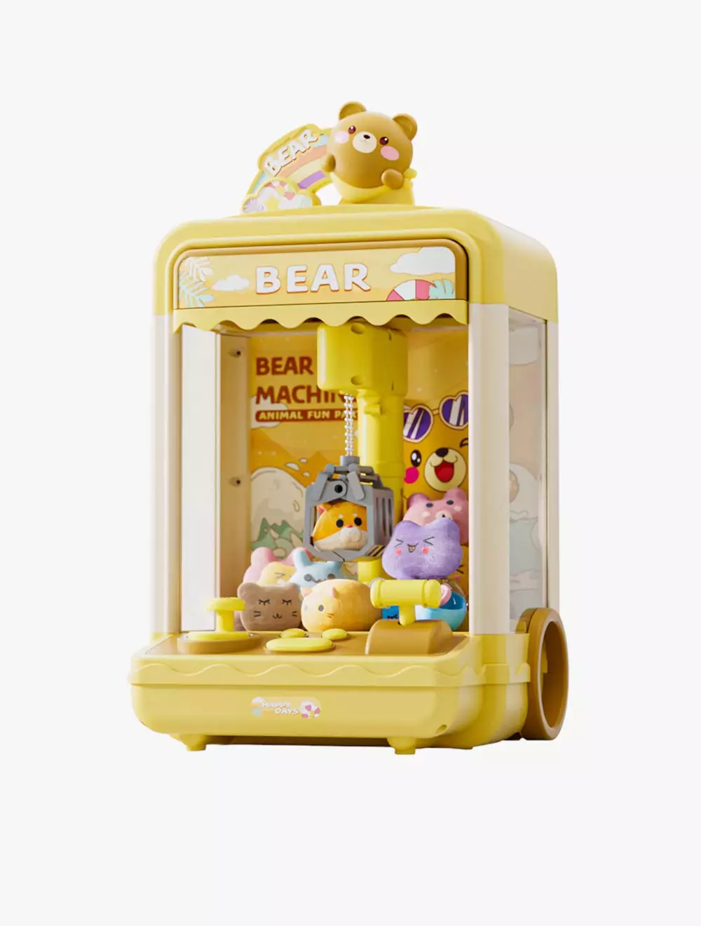 Finger Pressure Claw Machine Yellow - FPSG237
