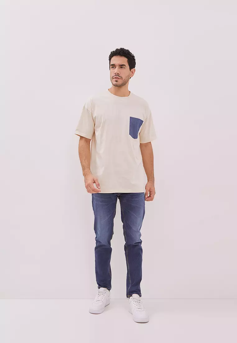 DUST Kaos Kalangga Cream (DM.7443)