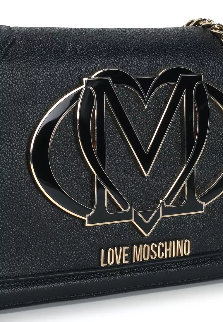 Maxi Logo Chain Crossbody Bag (nt)