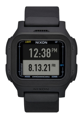 Nixon black Nixon - Regulus Expedition 47.5mm Watch - All Black (A1324001) 37A29ACBCE5C0BGS_1