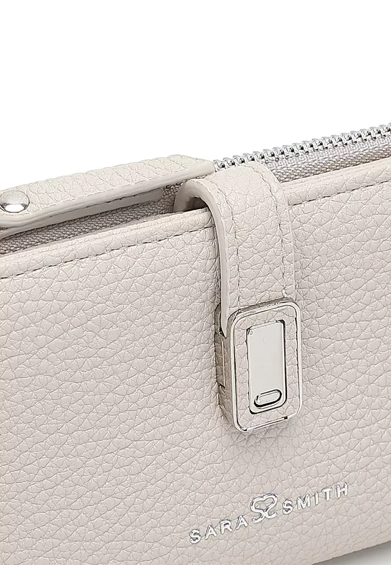 Women's Short Wallet / Purse - Beige