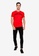 FIDELIO red New York Microprinted Casual Tee 4AD31AA4932D06GS_3