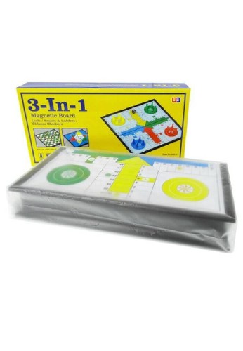 Jual Toylogy Mainan 3 In 1 Magnetic Board 3 In 1 Games Ludo Snake Ladder Halma Original Zalora Indonesia