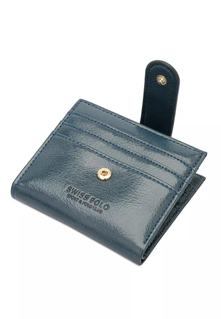 Women's Short Purse / Card Holder (Dompet Pendek Wanita / Kartu Wanita) - Biru