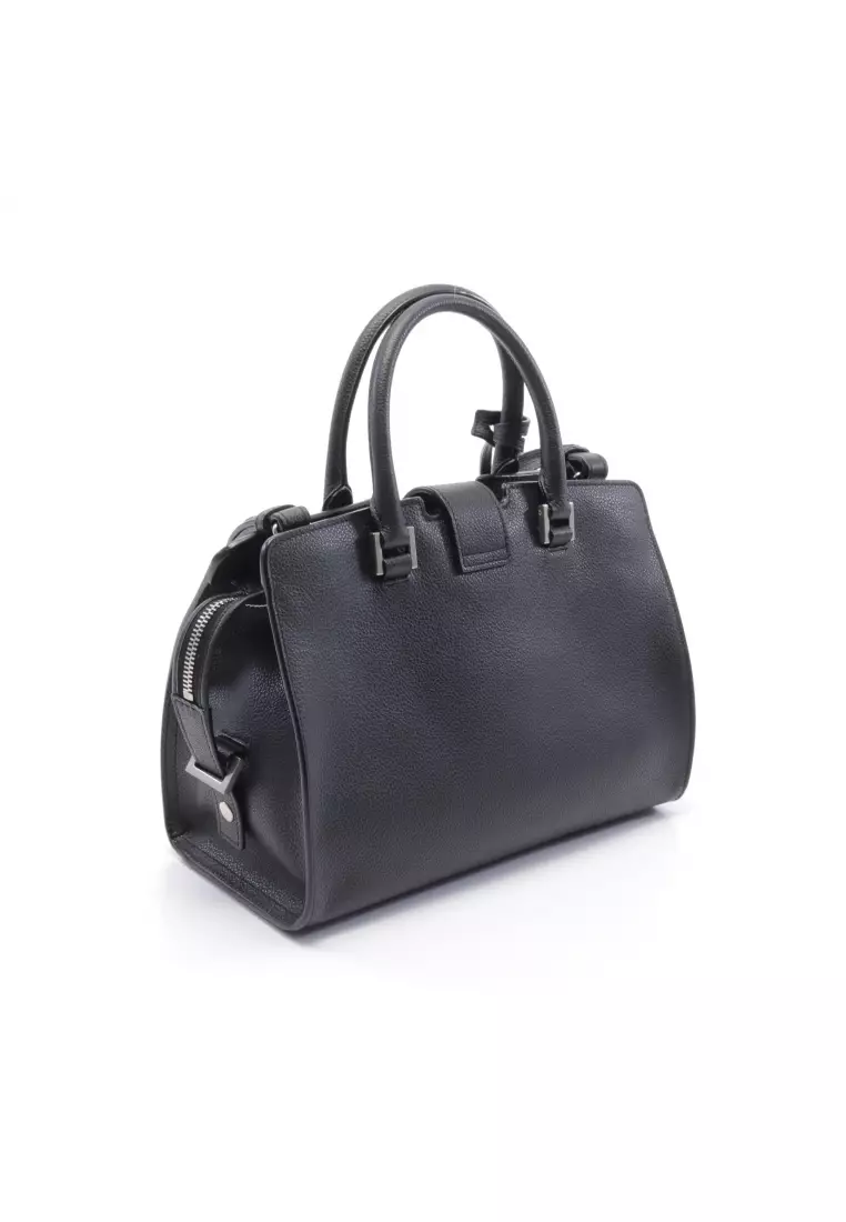 SAINT LAURENT PARIS Handbag PMR 424869 Baby Kabas 2way leather