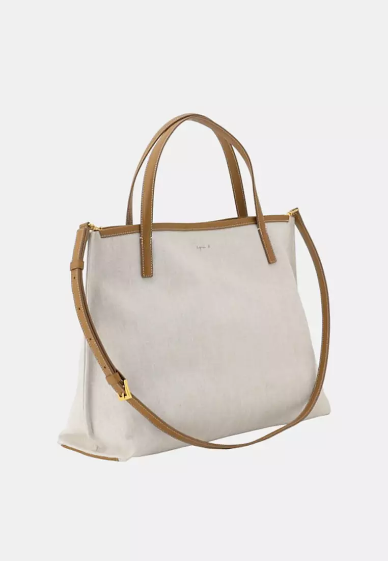 Logo Shoulder Tote Bag