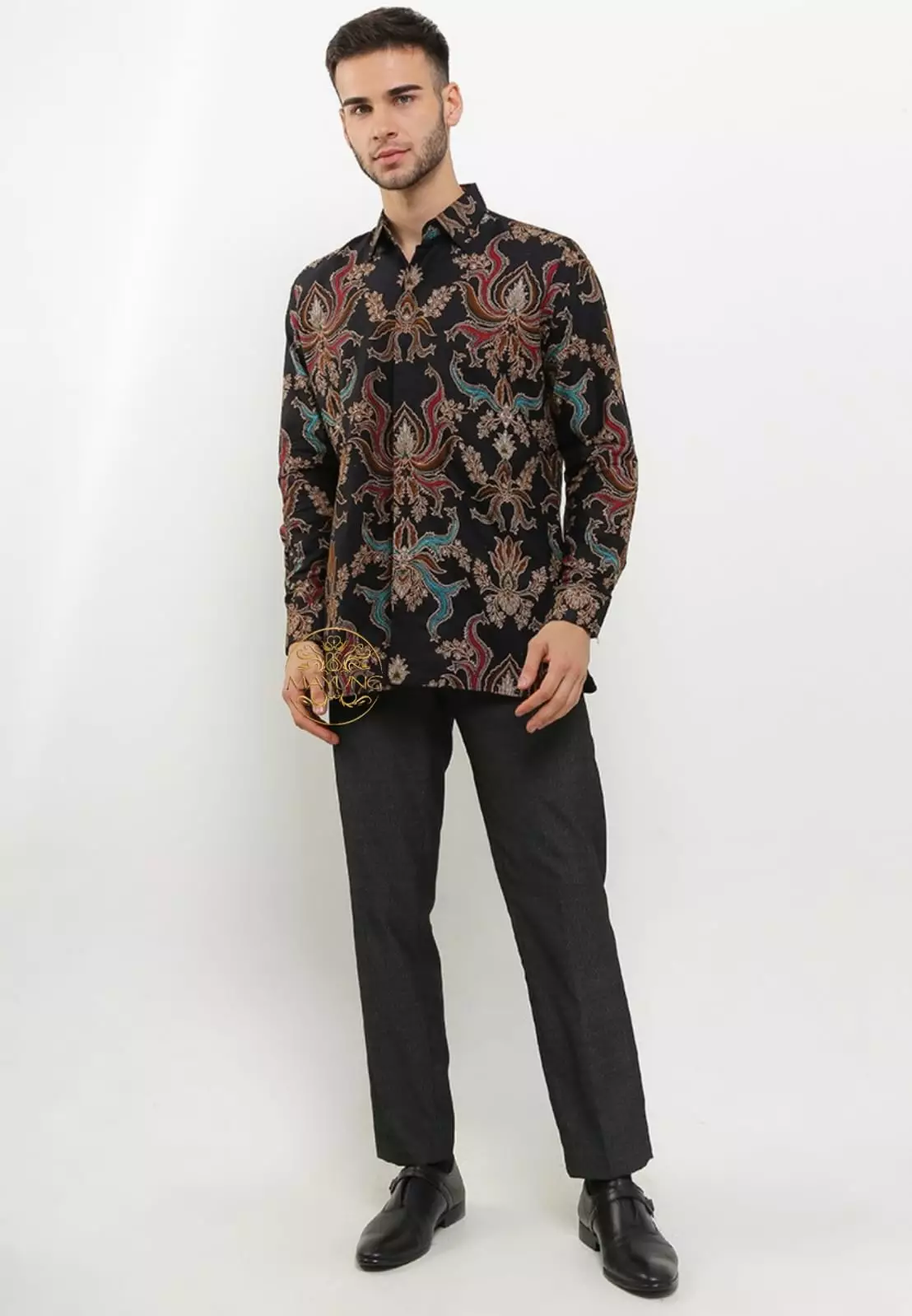 Darma Multi Kemeja Batik Pria Premium Slimfit Modern Lengan Panjang