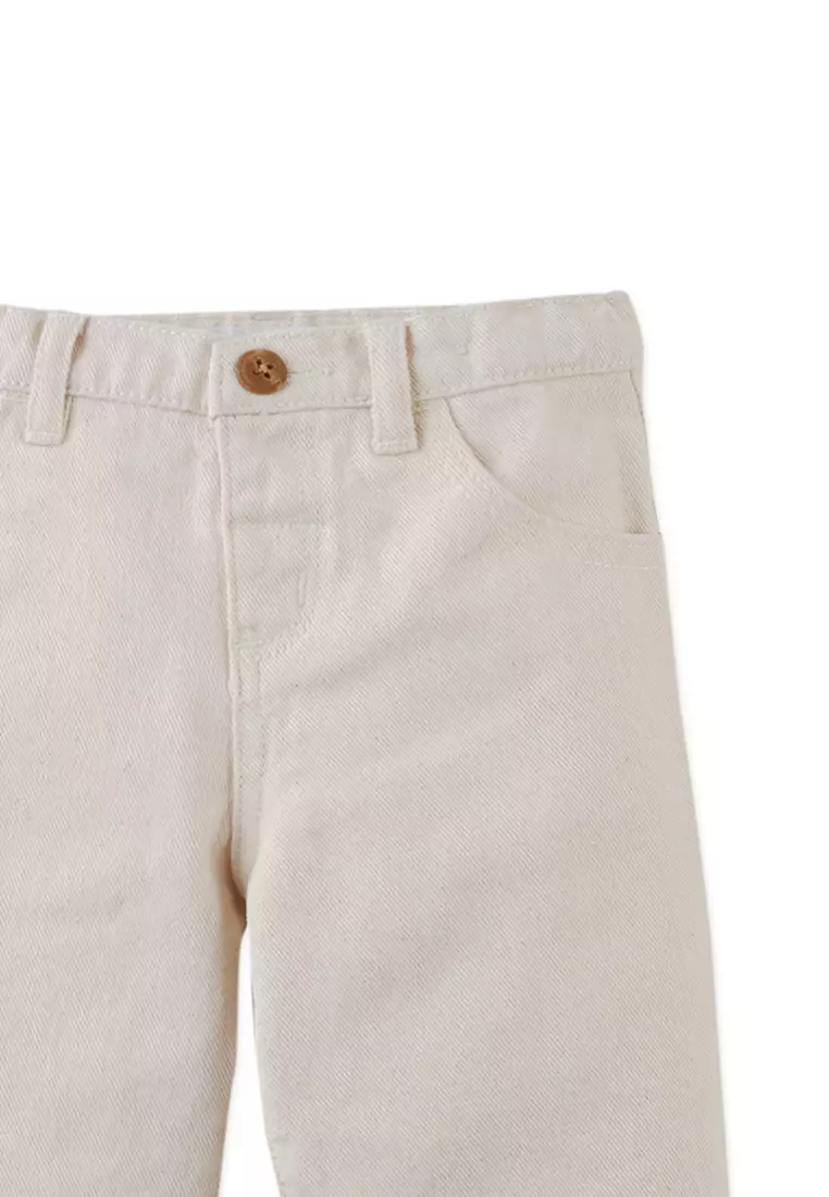 Baby Hank Cotton Seed Twill Relaxed Fit Pants