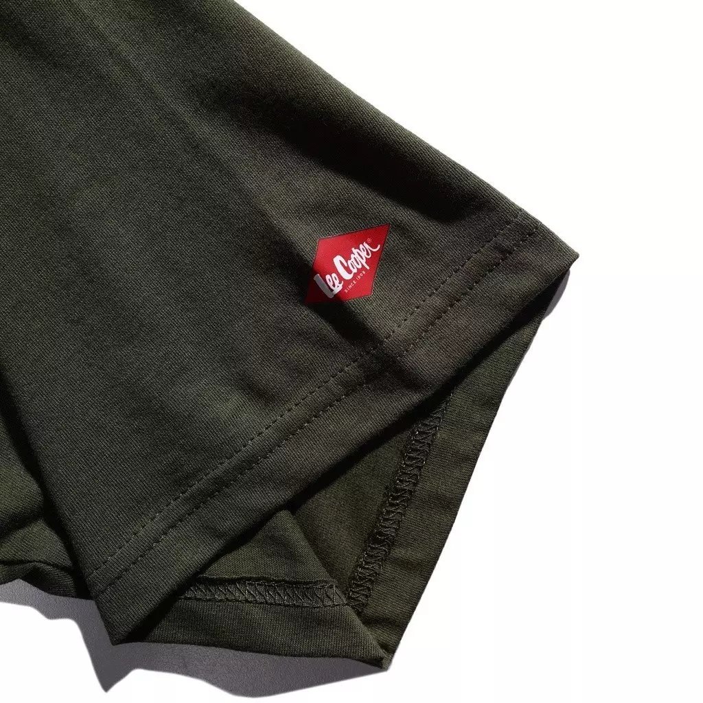 Lee Cooper T-Shirt Basic Regular Tee Olive