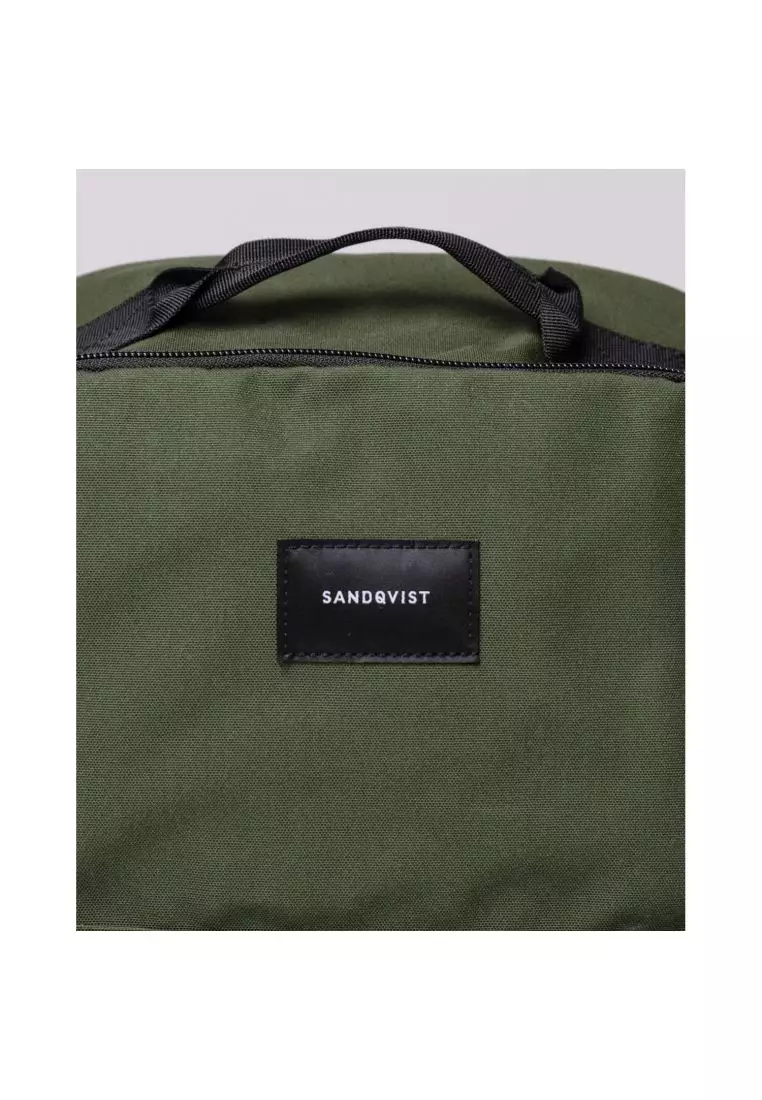 Sandqvist August Backpack V2 - Dawn Green