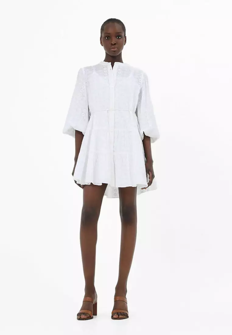 Vitanic Crochet Mini Dress