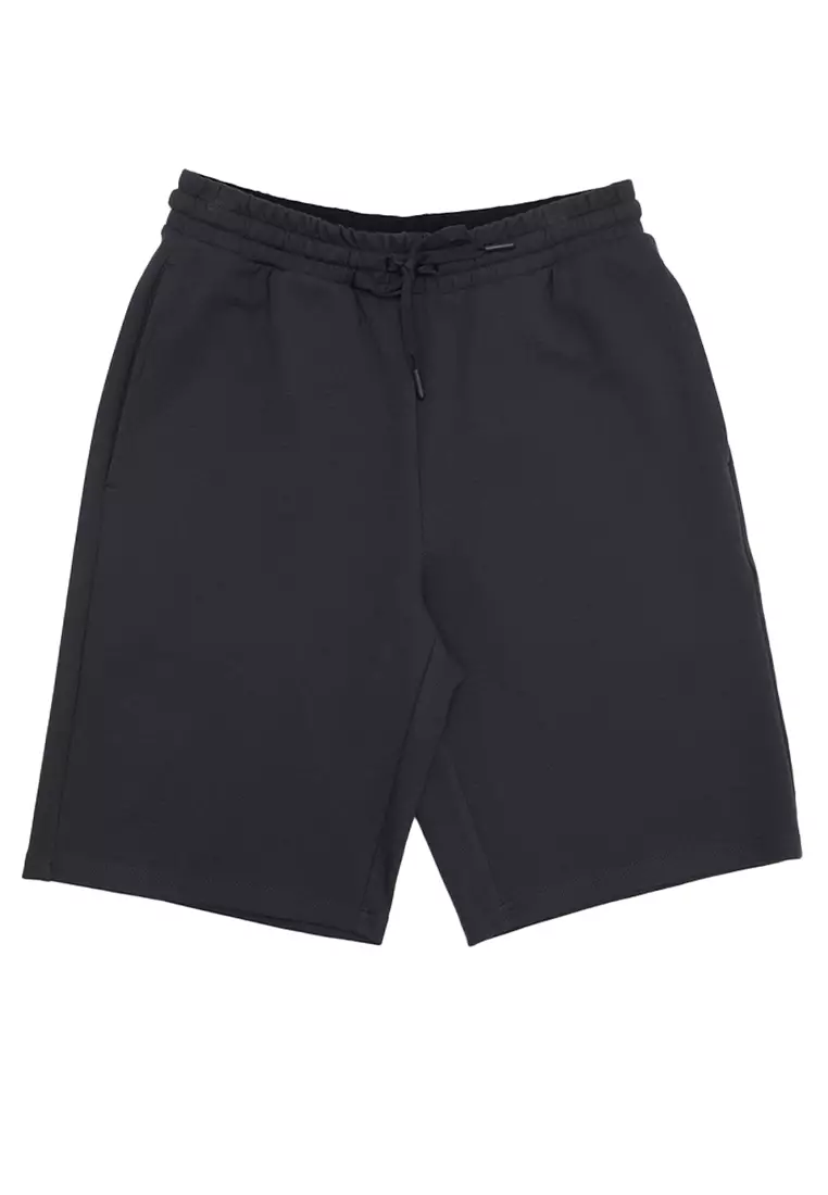 Men's Stretch Waffle Mid Rise Regular Fit Shorts