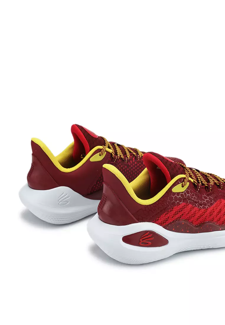 商品画像：UA Curry 11 ブルース リー 'Fire' バスケットボール シューズ 2