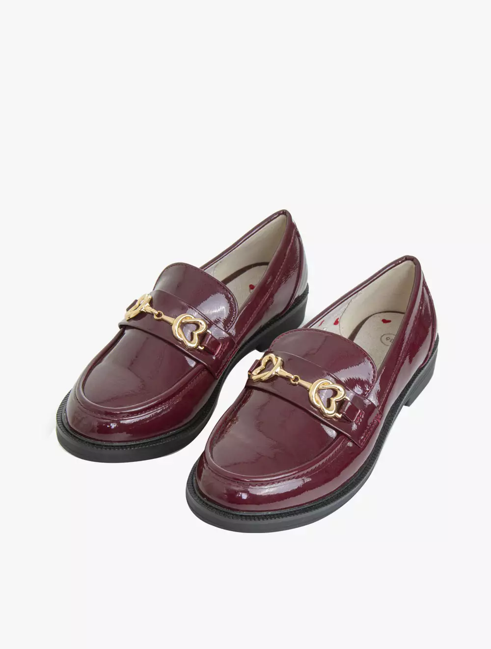 CIARA CLASSIC LOAFER - CHERRY GLOSSY