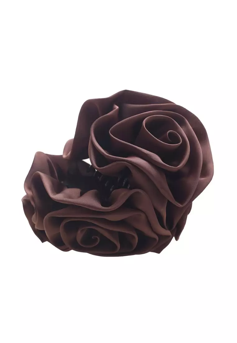 Hair Clip Shifon Type D Brown