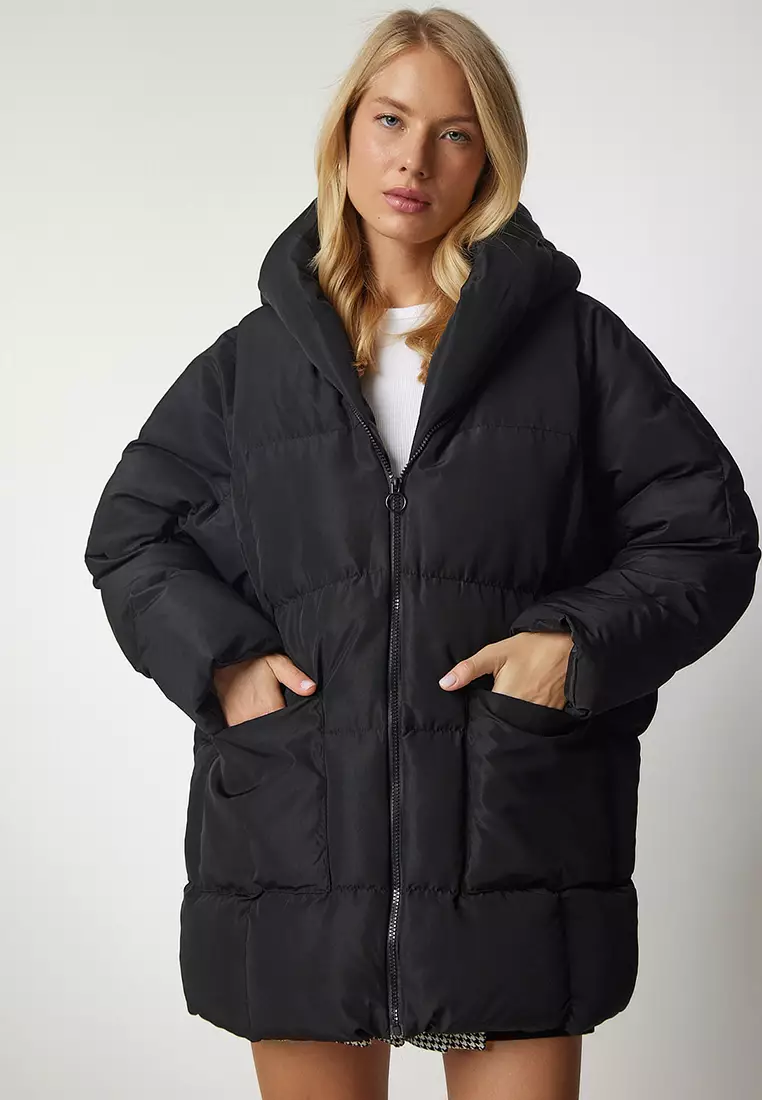 Puffy oversized jacket sale
