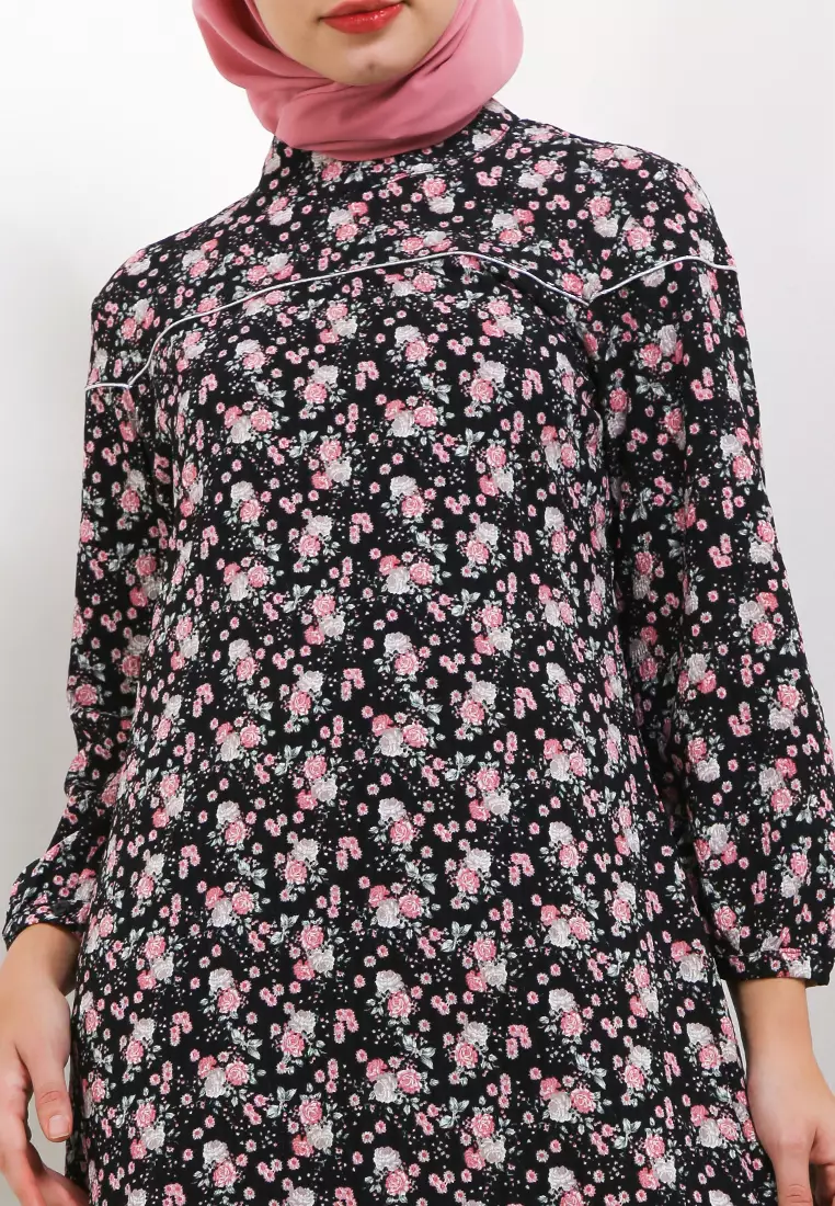 Gamis Batik Kembang 6