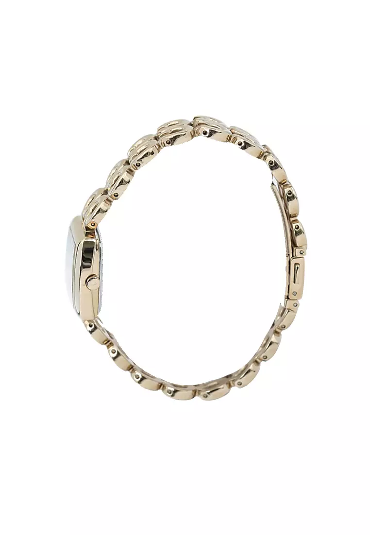 Jam Tangan Wanita Alba Original Garansi Resmi AH7R12 AH7R12X1 Strap Stainless Steel Gold