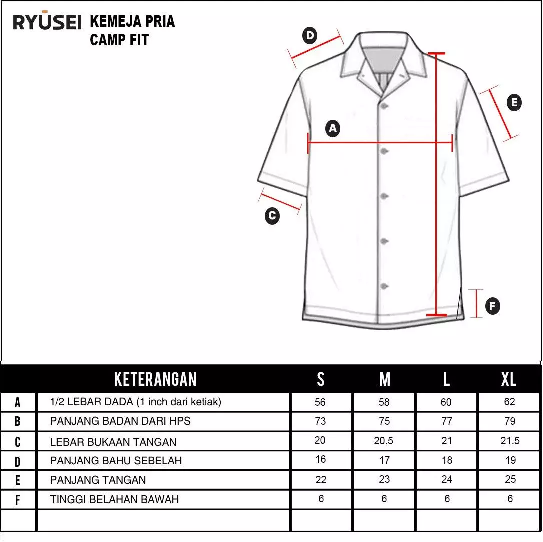 Ryusei Kemeja Pantai Yutaka White