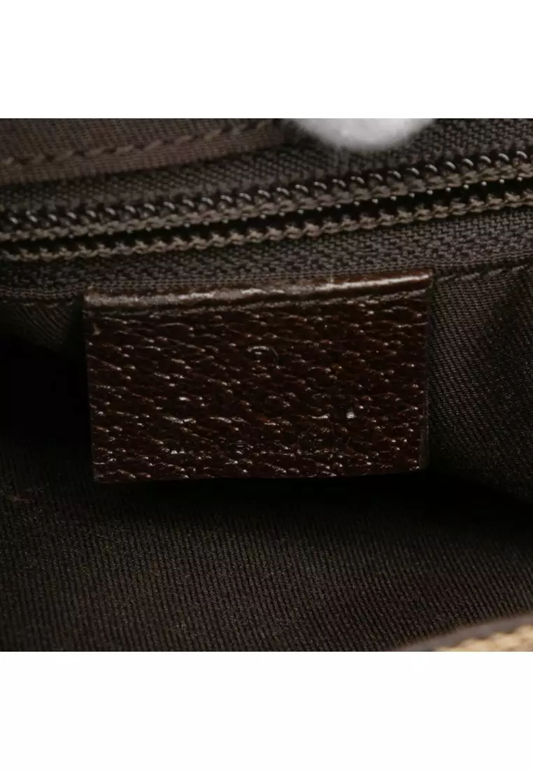 Pre-Loved Gucci Gg Canvas Crossbody