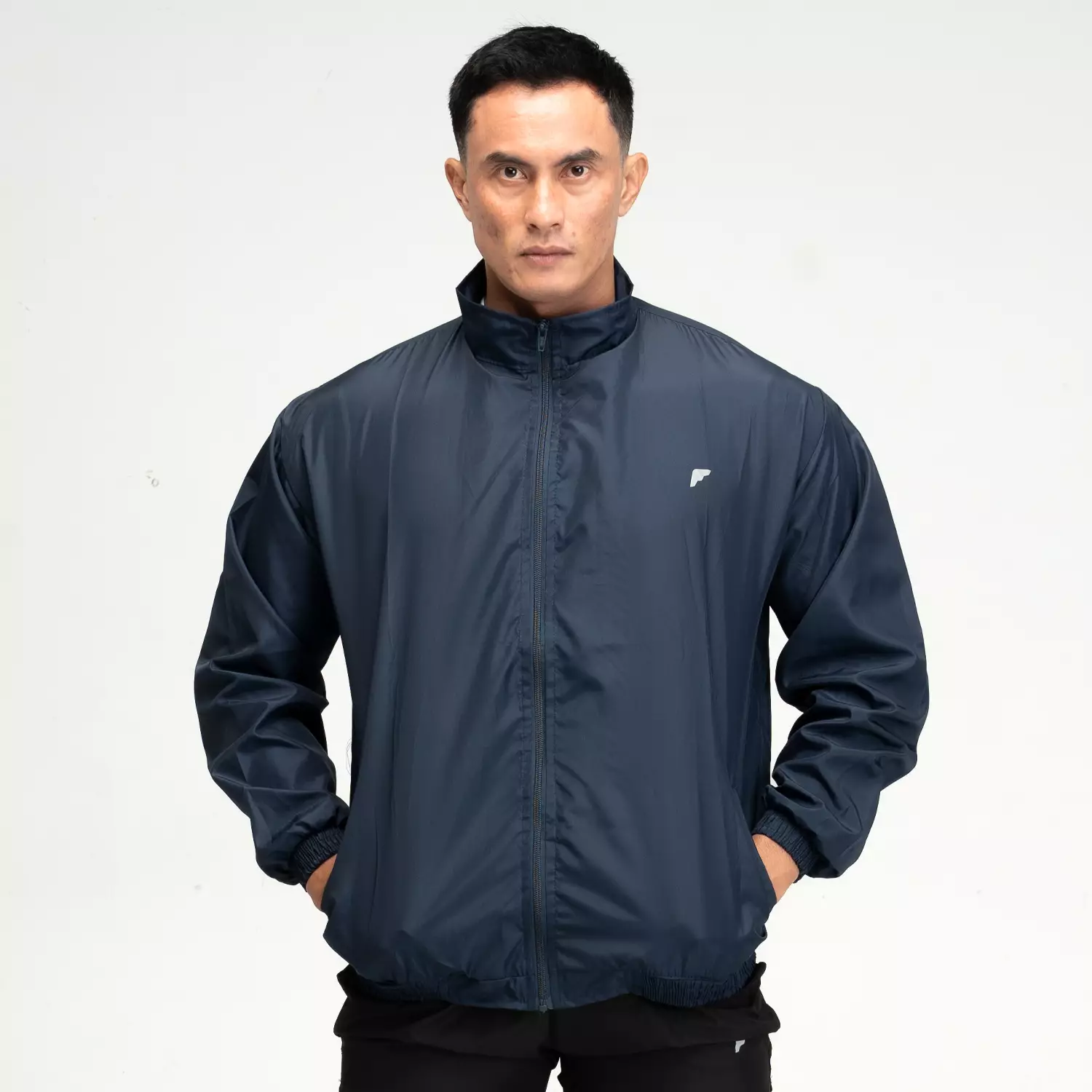 Windbreaker Sports Jacket Navy