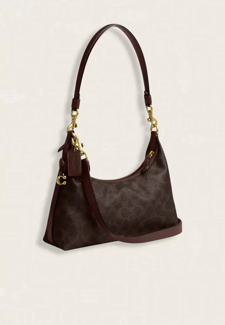 Coach Juliet Shoulder Bag 25 In Signature Canvas Maple