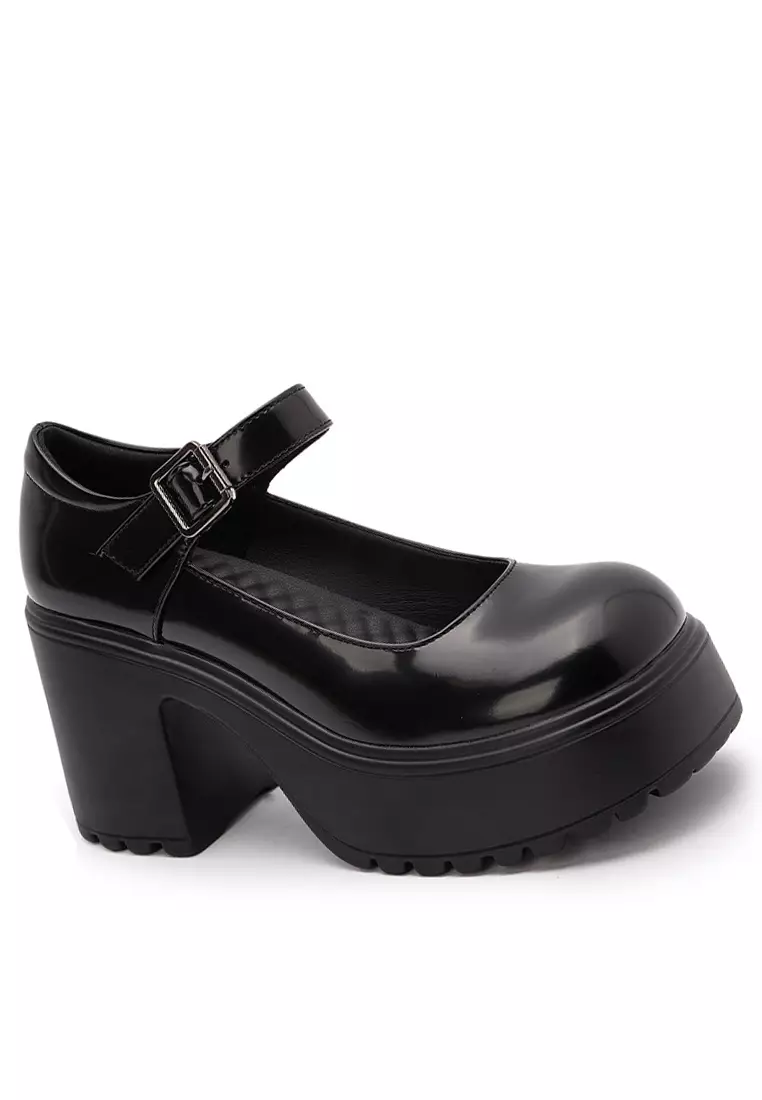 Discount on Twenty Eight Shoes  shoes - SKU: 8.5CM Leather Mary Jane Shoes MZ61235