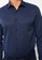 LC WAIKIKI blue Slim Fit Long Sleeve Patterned Gabardine Men's Shirt F1E98AA82C203CGS_4