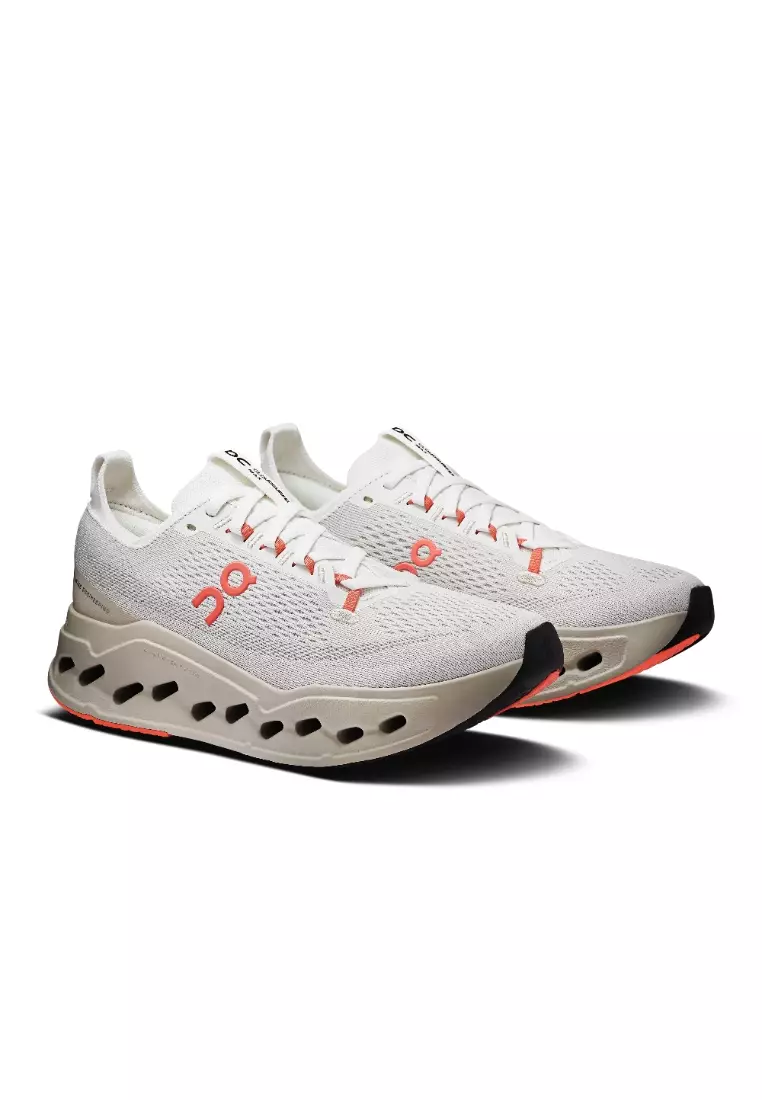 Cloudsurfer Max Women's Shoe Ivory | Salmon