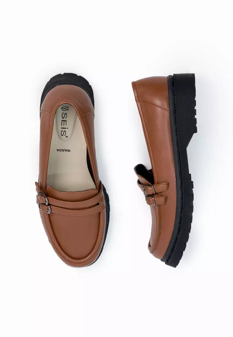 SEIS Warda Sepatu Docmart Wanita / Loafers Wanita