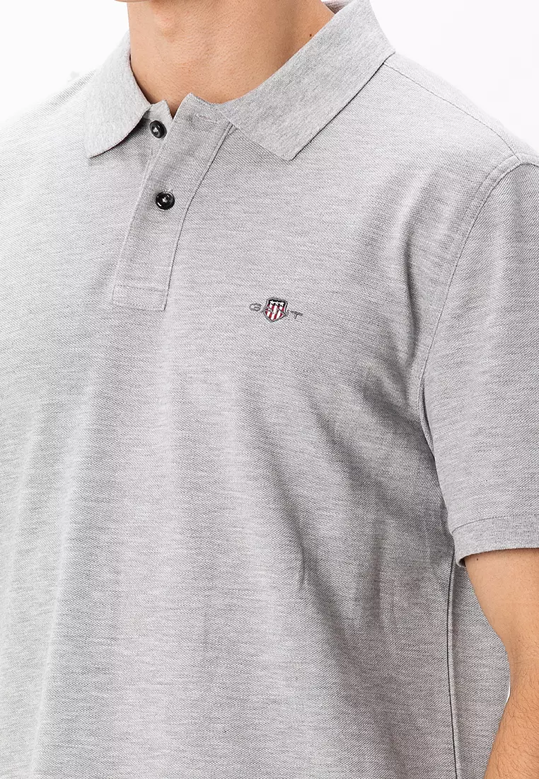 Regular Fit Shield Piqué Polo Shirt