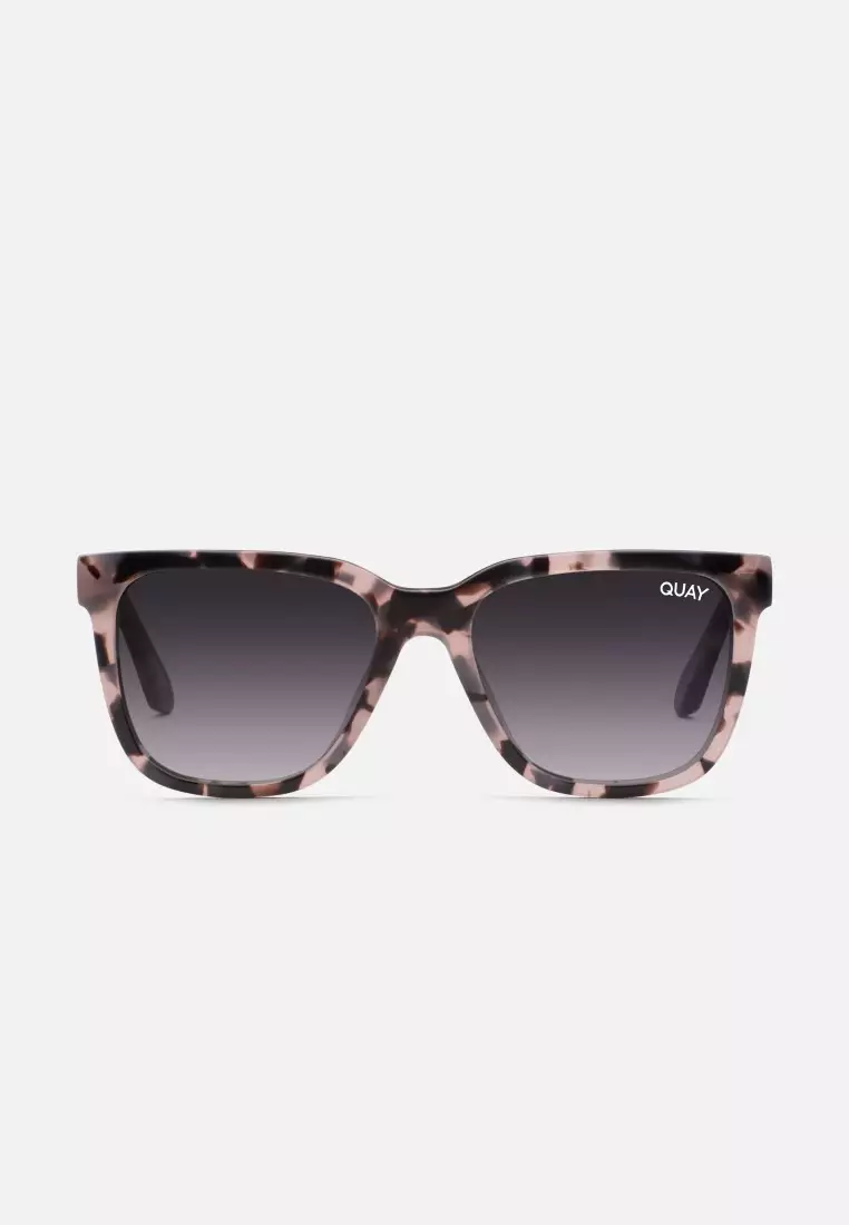 Wired Medium Sunglasses - Milky Tort/Smoke Polarized
