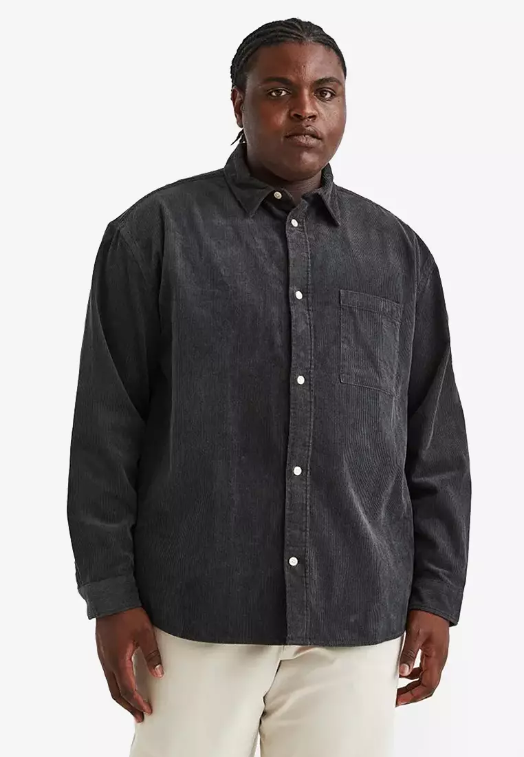H&m corduroy hotsell blouse